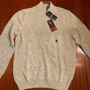 Brand New Gray Chaps Sweater